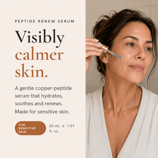 Peptide RENEW Serum - Copper Glow Co.