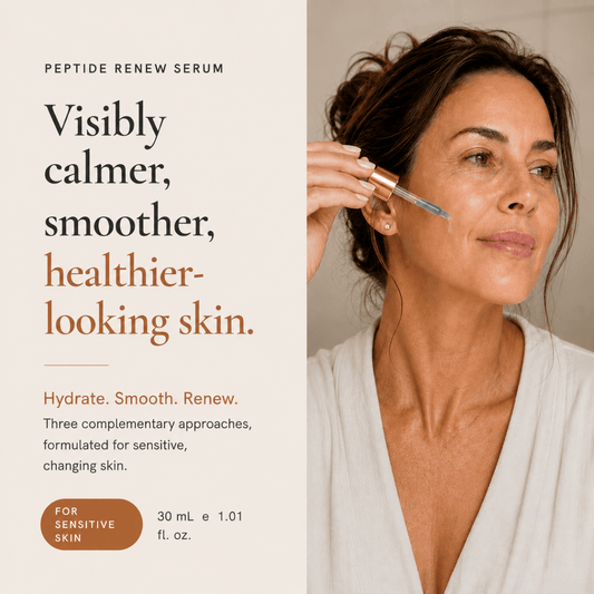 Peptide RENEW Serum - Copper Glow Co.