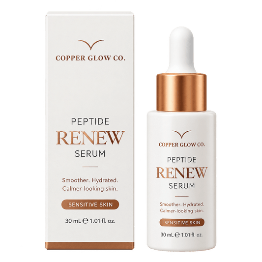 Peptide RENEW Serum - Copper Glow Co.